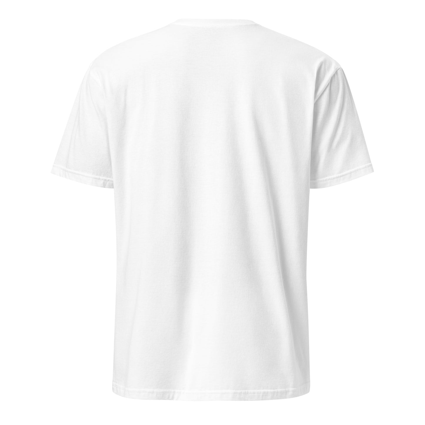 White t-shirt with a black light bulb graphic and text on a white background you are the light of the world